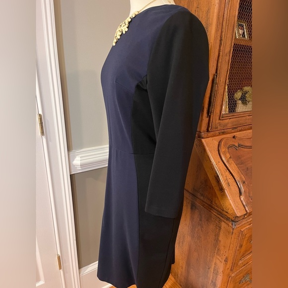 Talbots Colorblock Ponte Sheath Dress - Picture 5 of 7